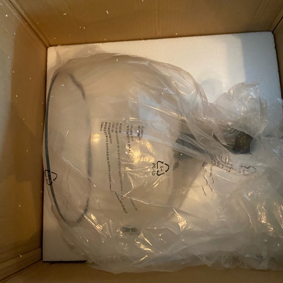 Regina andrews clear pendant ceiling light - 15” - Picture 3 of 3